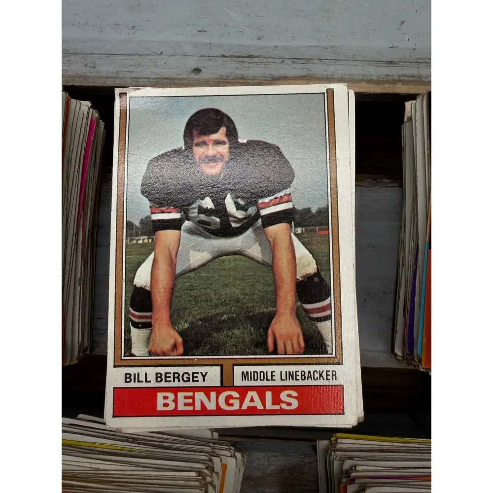 Vintage 1974 Topps Football & 1978 Topps Baseball Card Estate Lot (300+ Cards)